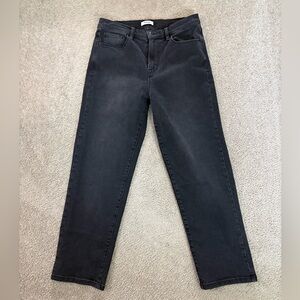 Kensie Dark Gray Straight Leg Jeans